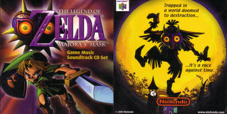 Tetra’s Treasures: Majora’s Mask Game Music Soundtrack CD Set (Nintendo Power 2000)